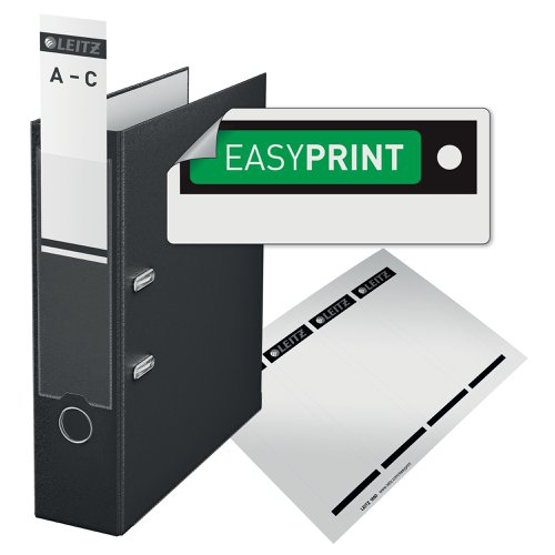 20136ES - Leitz 180 Lever Arch File Polypropylene A4 52mm Spine Width Black (Pack 10) 10151095