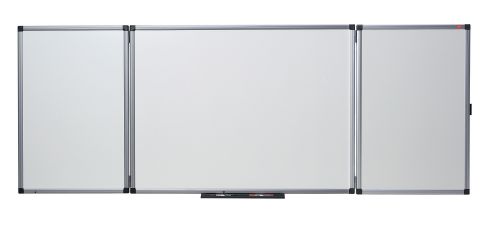 Nobo Confidential Lockable Magnetic Whiteboard Aluminium Frame 900x1200mm 31630514
