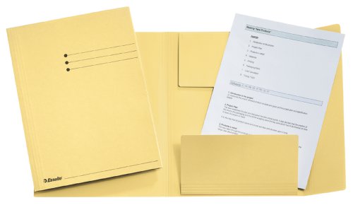 Esselte Manilla 3-Flap Folder - Outer Carton of 50