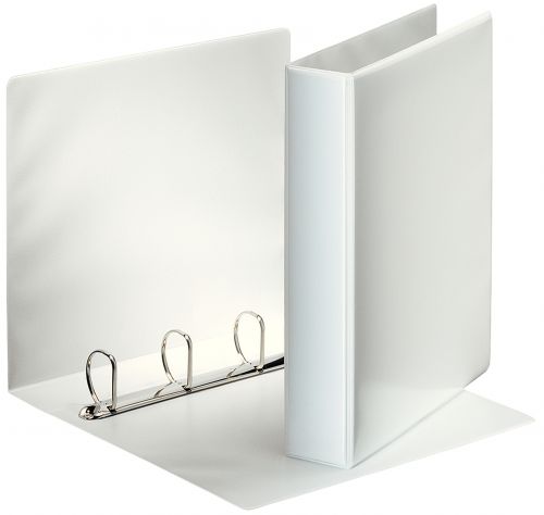Esselte Present.Binder Pp A4 4Dr 40mm White Pack 10