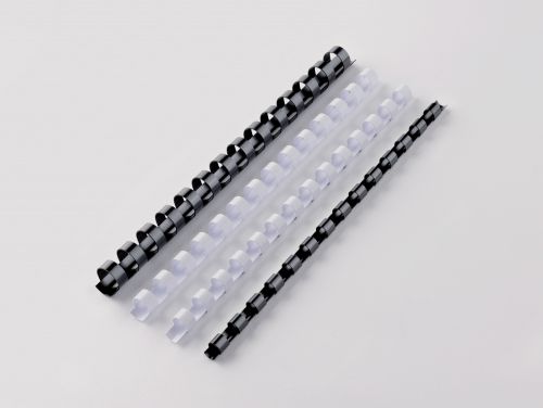GBC CombBind Binding Combs 12mm A5 Black (45 Sheets Capacity (Pack of 100))