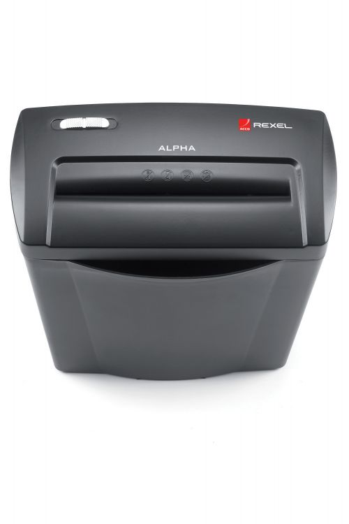 Rexel Alpha Home Shredder Ribbon Cut 10 Litre 5 Sheets 2102020
