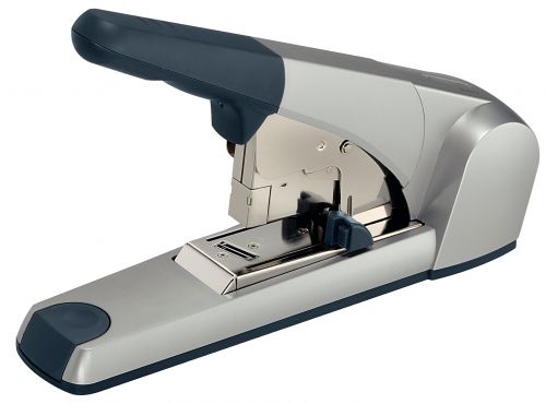 Leitz Heavy Duty Flat Clinch Stapler 120 sheets. Professional and efficient Flat Clinch technology stapler for heavy duty tasks. Silver