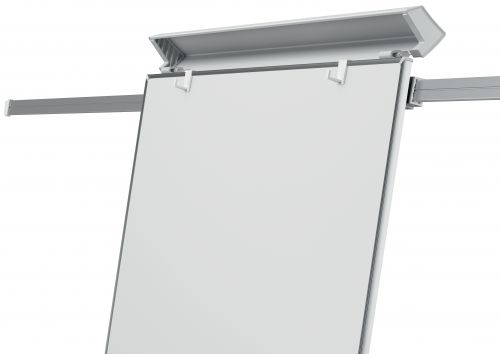 Nobo Piranha Mobile Flipchart and Drywipe Easel Blue/Silver 1901920 NB17091 Buy online at Office 5Star or contact us Tel 01594 810081 for assistance