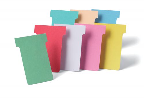 Nobo T-Cards A80 Size 3 Light Blue (Pack 100) 32938919