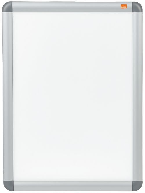 Nobo A3 Snap Frame Poster Holder; Signage Display or Wall Notice Board; Aluminium Frame; Silver