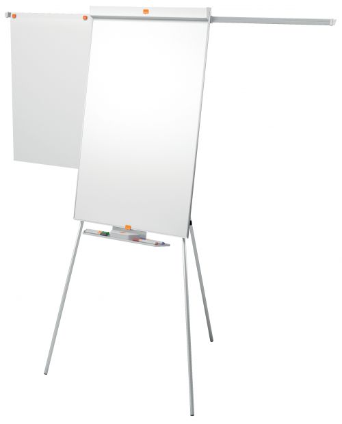 Nobo Shark Flipchart and Drywipe Easel Blue/Silver 1901918 NB17089 Buy online at Office 5Star or contact us Tel 01594 810081 for assistance