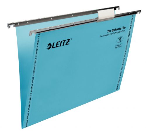 Leitz Ultimate Suspension File Foolscap V Base Blue BX50