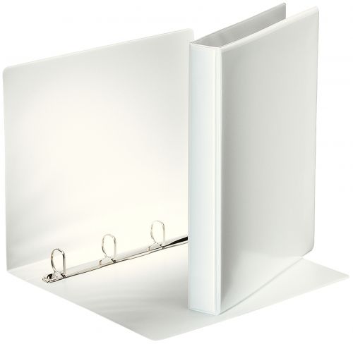21769AC | Presentation binder with leather style, embossed eco-friendly PP foil, glued on both sides and welded at the edges for a smooth finish, without air bubbles and waves.