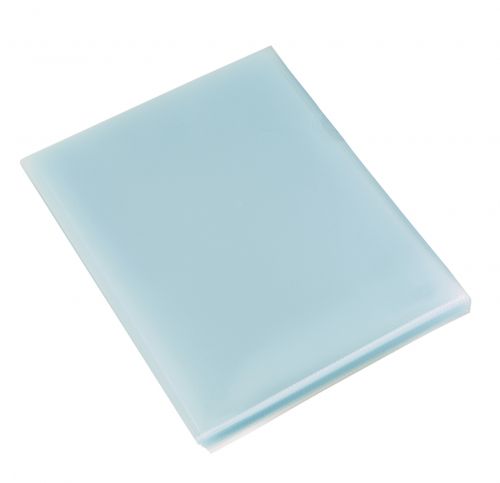Rexel Budget Cut Flush Folder Polypropylene A4 135 Micron Clear (Pack 100) 12182 27668AC