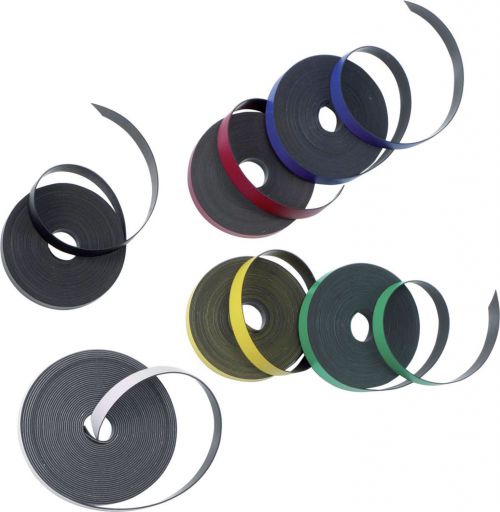 Nobo Self-Adhesive Magnetic Tape 10mm x10 Metres Black 1901053
