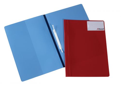 Rexel Nyrex Boardroom Files A4 Blue (Pack of 5) 13035BU