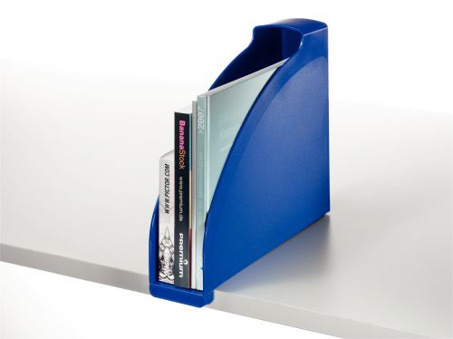 Leitz Magazine File Plus 70mm Int Capacity Fits A4 W78xD278xH300mm Clear Ref 24760003 4061724 Buy online at Office 5Star or contact us Tel 01594 810081 for assistance