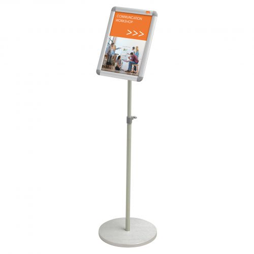 A4 Poster Display Stand Height Adjustable Menu Holder Clip Snap Frame Poster 