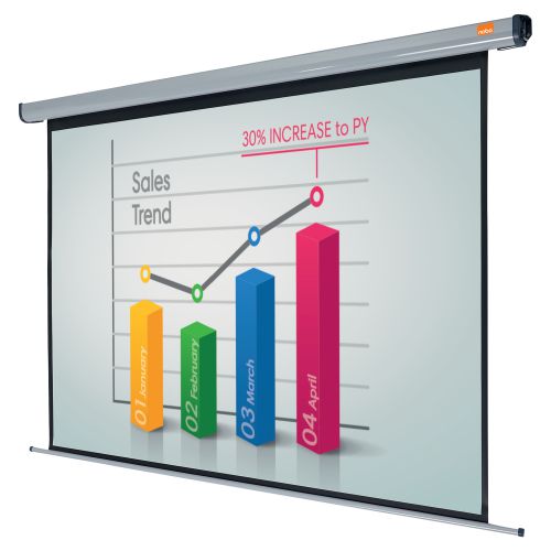 Nobo Wall Projection Screen Electric 1920x1440mm 1901972
