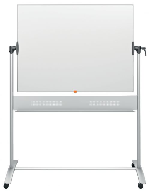 Nobo Prestige Mobile Magnetic Enamel Whiteboard 1200x900mm 1901033