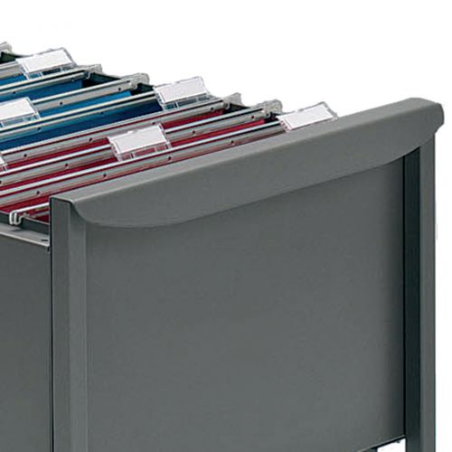 Rexel Filemate Mobile Filing Trolley Titanium Grey 50559