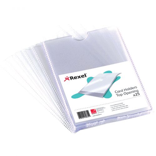 Rexel Cardholder A5 PVC (Pack 25) - 12060