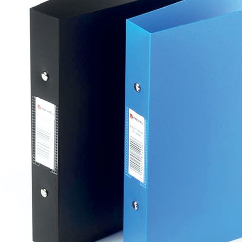 Rexel Budget 2 Ring Binder Polypropylene A5 Blue (Pack of 10) 13428BU ACCO Brands