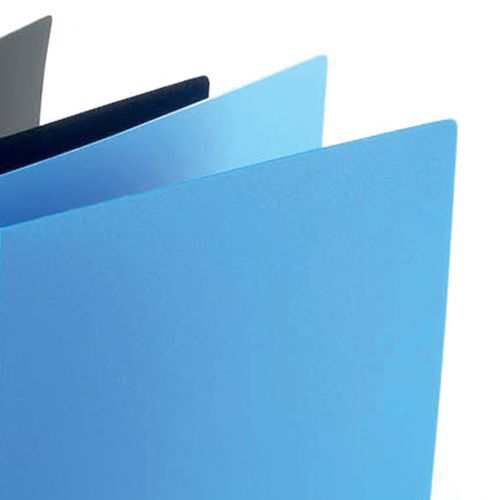 Rexel Budget 2 Ring Binder Polypropylene A5 Blue (Pack of 10) 13428BU RX13428BU Buy online at Office 5Star or contact us Tel 01594 810081 for assistance