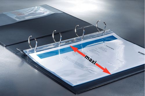 Leitz Premium SoftClick Presentation Ring Binder Polypropylene 4 D-Ring A4 Plus 40mm Rings White (Pack 4) 42030001