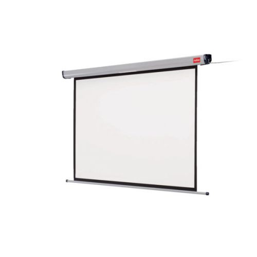 Nobo Electric Wall and Ceiling Home Theatre/Cinema Projection Screen with Remote Control 4:3 Screen Format White (1440x1080mm)