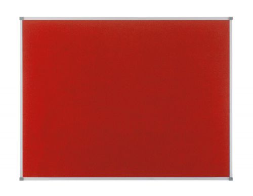 Nobo Classic Red Felt Noticeboard 900x600mm 1902259