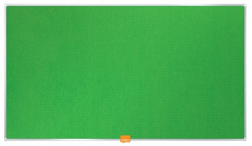 Nobo Widescreen 32”Felt Green Noticeboard (710 x 400mm)