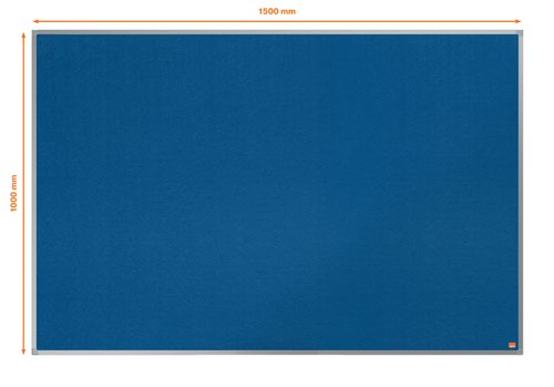 Nobo Essence Felt Notice Board 1500x1000mm - 1915559  52240AC