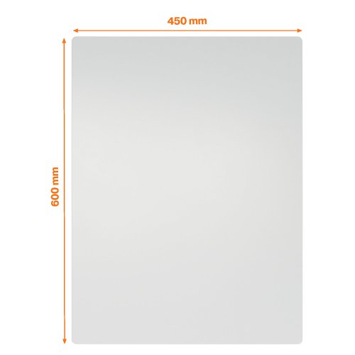 22133AC - Nobo Modular Whiteboard Frameless Steel 600x450mm - 1915656
