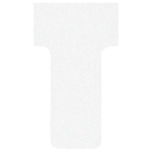 Nobo T-Cards A110 White Size 1 (Pack of 100) - Outer carton of 5