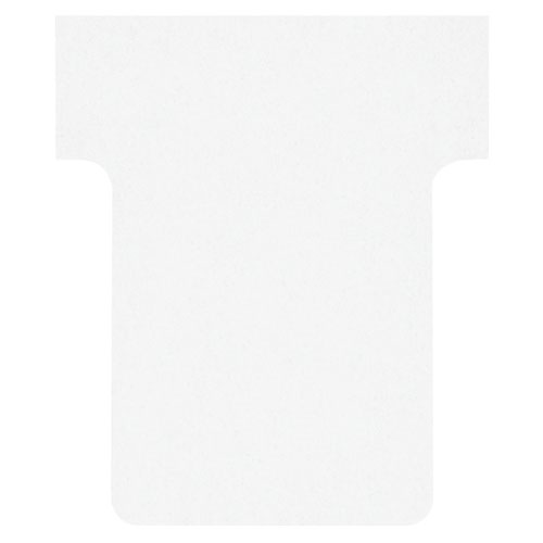 Nobo T-Card Size 1.5 White (Pack 100) - Outer carton of 5