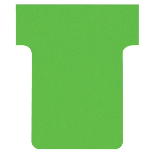 Nobo T-Card Size 1.5 Green (Pack 100) - Outer carton of 5
