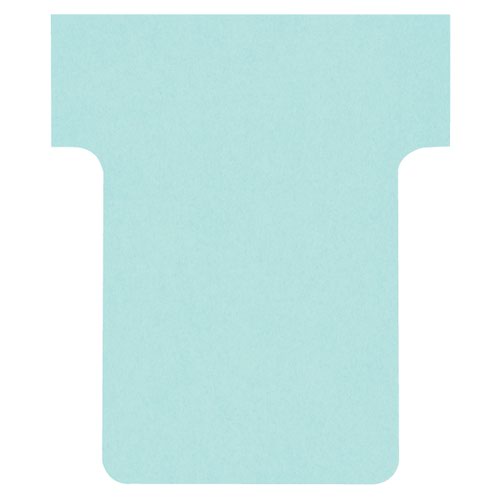 Nobo T-Card Size 1.5 Light Blue (Pack 100) - Outer carton of 5