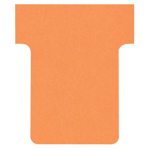 Nobo T-Card Size 1.5 Orange (Pack 100) - Outer carton of 5