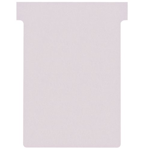 Nobo T-Cards Size 3 Violet (Pack 100) - Outer carton of 5