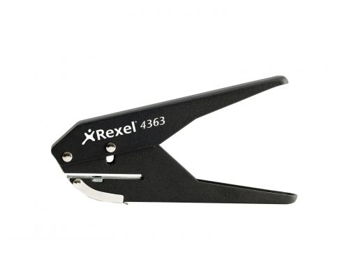 Rexel S120 Single Hole Plier Punch 20 Sheet Black 20120041