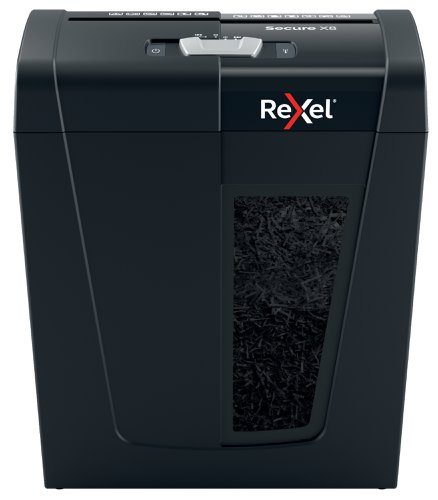 Rexel Secure X8 Cross Cut Shredder 14 Litre 8 Sheet Black 2020123 86024AC Buy online at Office 5Star or contact us Tel 01594 810081 for assistance