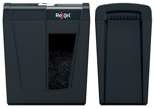 Rexel's range of Secure paper shredders are ideal for destroying your personal documents and sensitive information at home. The Secure X10 shredder machine shreds up to 10 sheets of A4 paper (80gsm) in one go through the manual feed slot into P-4 (4x40mm) cross cut pieces. This cross cut shredder is small and compact making it a perfect home shredder for use in a home office; it is also an ideal personal office shredder that fits conveniently under a desk. Designed for light to moderate use with a 18L bin capacity for less frequent emptying.