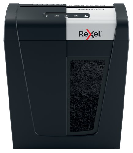 Rexel Secure MC4 Personal Micro cut Shredder | 31795J | ACCO Brands