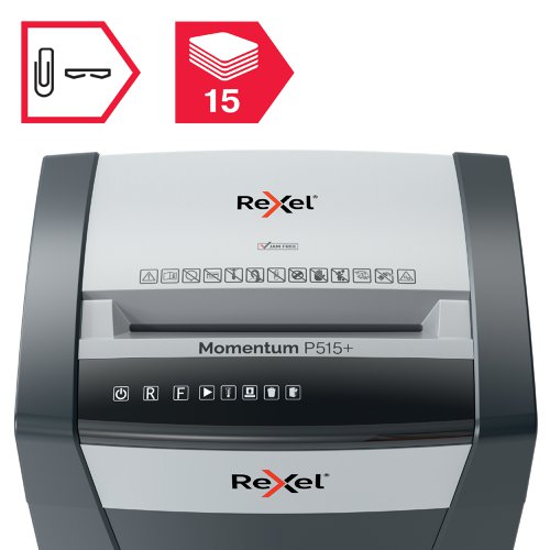 Rexel Momentum P515Plus Micro Cross-Cut Shredder 2021515MEU - RM62558