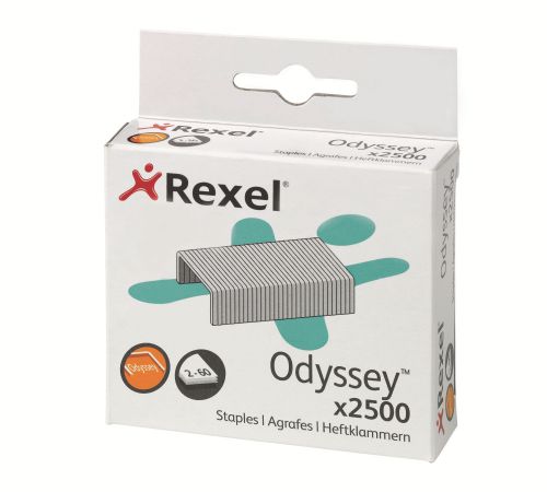Rexel Odyssey Heavy Duty Staples - Box of 2500 - Outer carton of 10
