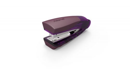 Rexel Centor Half Strip Stapler Translucent Purple 2101014