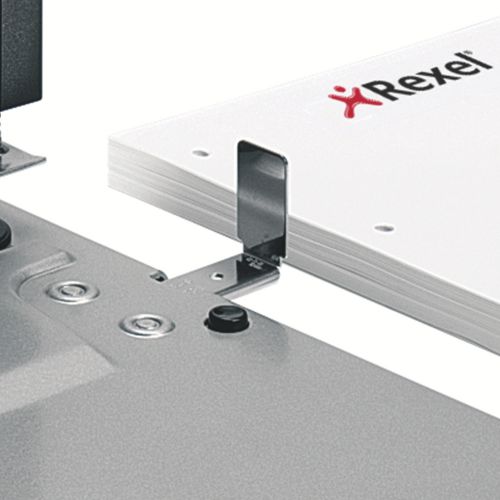 Rexel HD4150 Ultra Heavy Duty 4 Hole Punch Capacity 150 Sheets Adjustable Depth Gauge 9-17 mm Ref 2101235