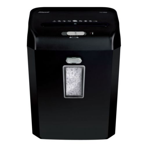 Rexel Promax REX623 Manual Cross Cut Shredder for Personal or Executive Use, 6 sheet capacity, 23L Bin, Extended Run Time, P4, Black