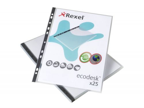 Rexel Ecodesk Recycled Filing Pocket A4 (Pack of 25) 2102242