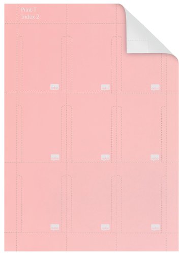Nobo T-Card Printable Planning Cards - Size 2 - Pack of 20 x 5