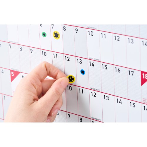 Sasco Year Planner EU Mounted 2026 2410269 | SY64585 | ACCO Brands