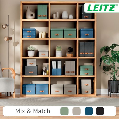 Leitz Puro Magazine File, 100% recycled card, pack of 2 24710012 Buy online at Office 5Star or contact us Tel 01594 810081 for assistance