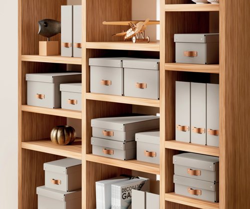 Leitz Puro Magazine File, 100% recycled card, pack of 2 24710012 Buy online at Office 5Star or contact us Tel 01594 810081 for assistance